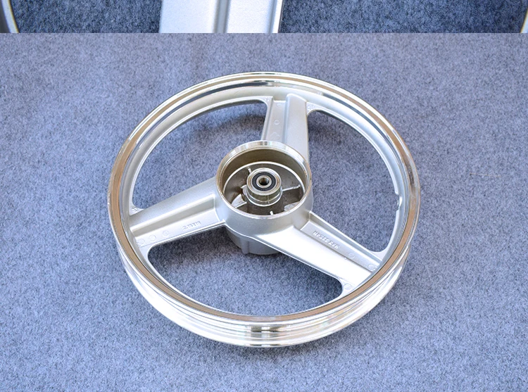 CBT125 Motorcycle Aluminum Alloy Wheel Hub Assy Front Rear Motorbike Scooter Thickened Rims