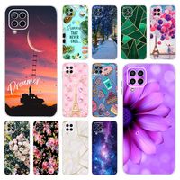 For Samsung M32 Case 2021 Fashion Painted Soft Bumper Back Cover Silicone Phone Case For Samsung Galaxy M32 M 32 SM-M325F Fundas