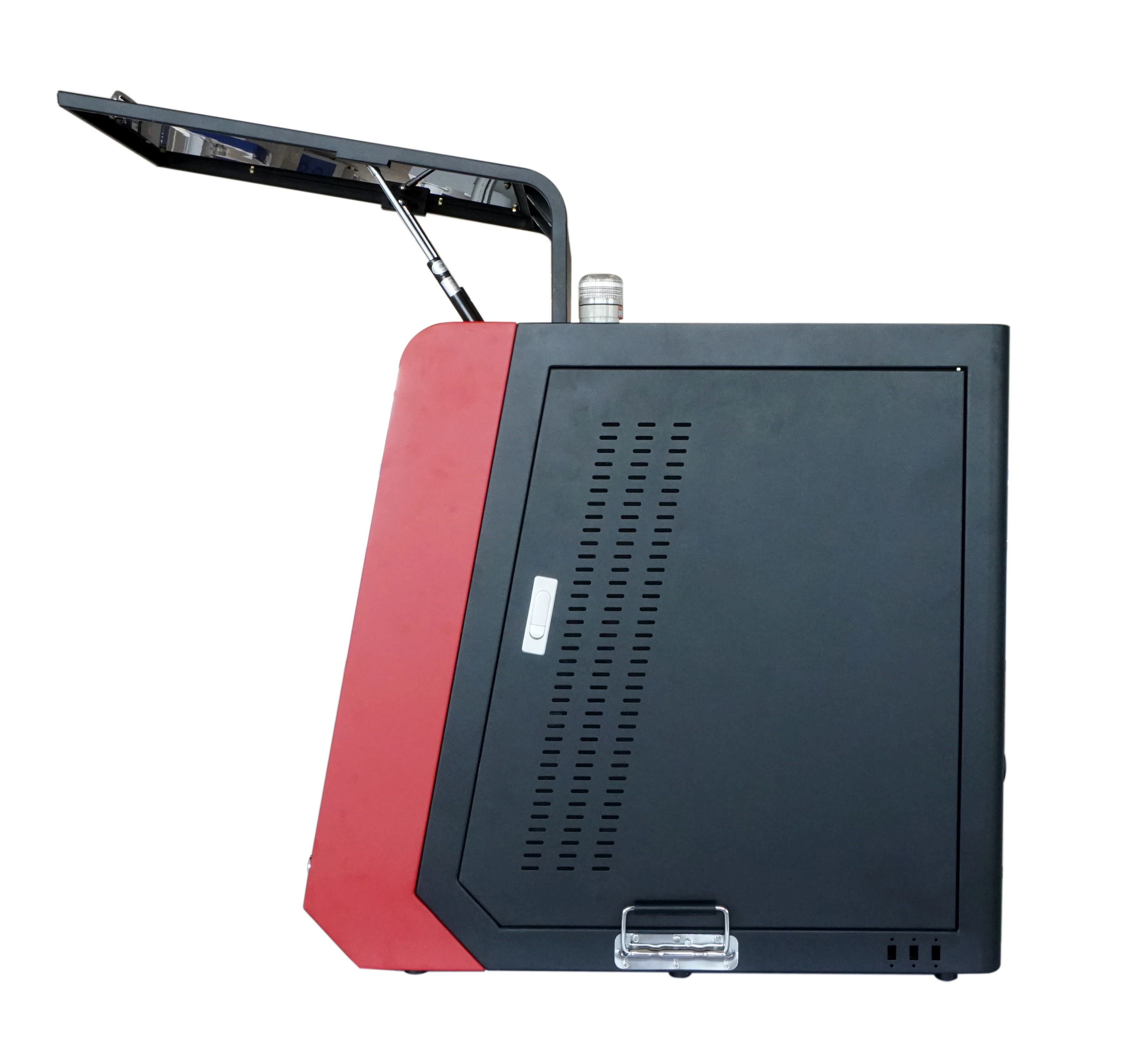 CNC แบบพกพาเลเซอร์เครื่องหมาย 20W 30W 50W เครื่องประดับโลหะสแตนเลส