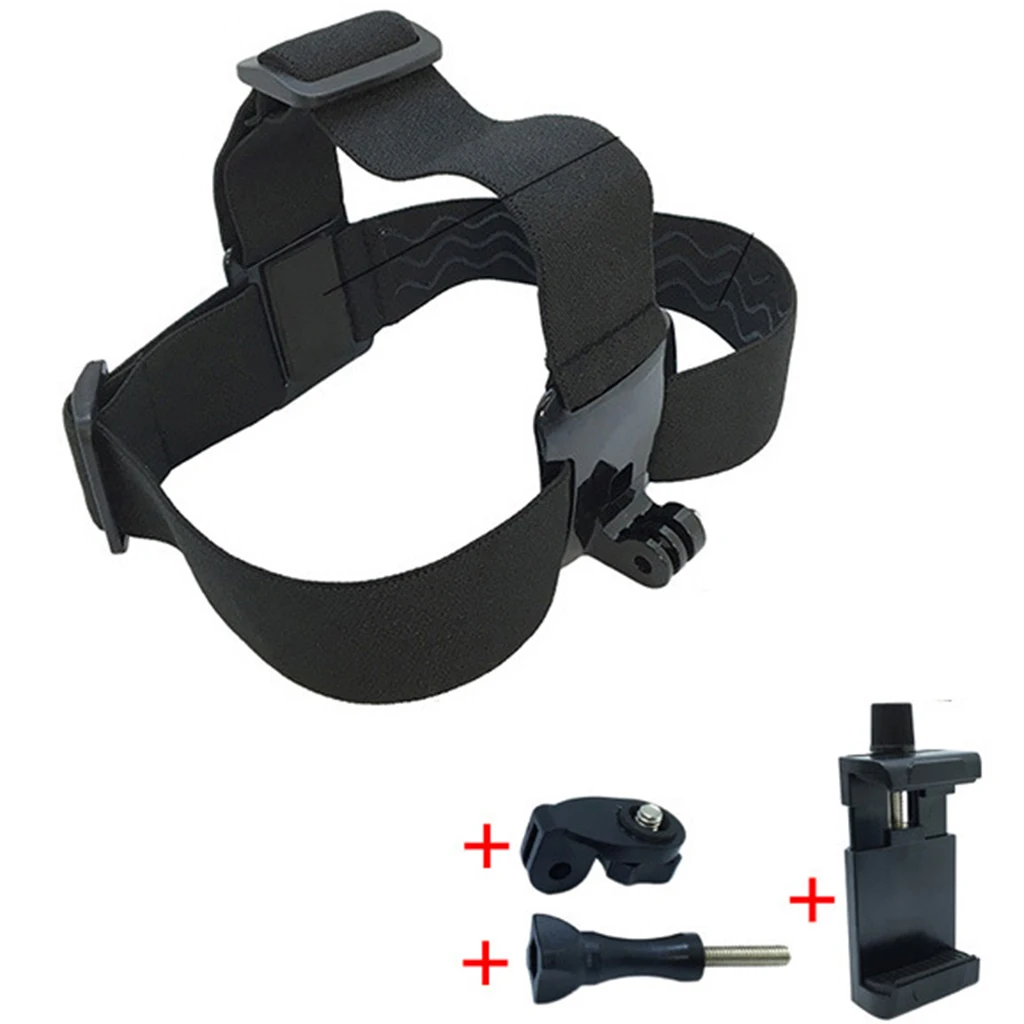 Universal Smartphone Head Mount Strap Holder Set Phone Holder With Clip for Cellphone iPhone Samsung Xiaomi HUAWEI