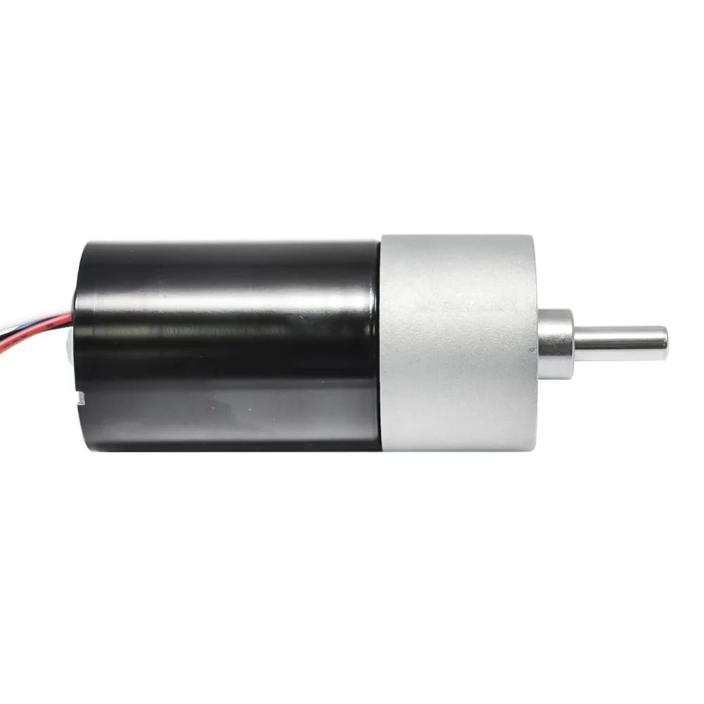 Motor de engranaje sin escobillas CC con soporte 12V 24V diámetro 37mm 10-1000rpm Motor de engranaje eléctrico sin escobillas BLDC con soporte
