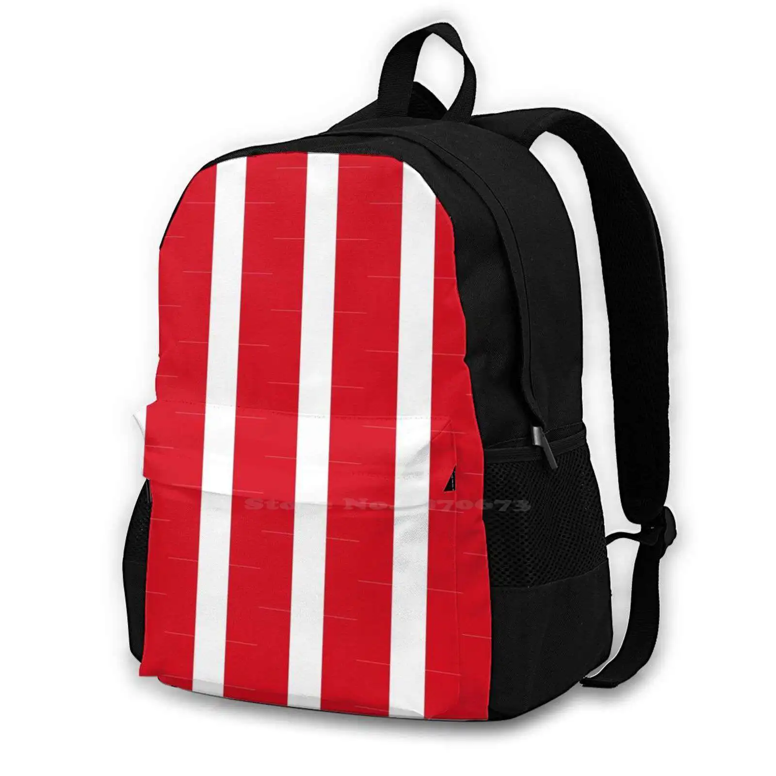 

Sevilla Colors-Red And White Hot Sale Schoolbag Backpack Fashion Bags Sevilla Fc Red White Color Flag