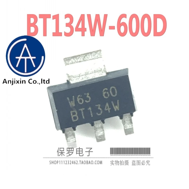 

10pcs 100% orginal and new Thyristor Triac BT134W-600D BT134W SOT-223 in stock