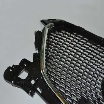 適用於馬自達3 MA3的鑽石賽車格柵,前散熱器網狀保險桿格柵,適用於馬自達AXELA 3 2017 2018 2019 8 最佳銷售 馬自達3前格柵 - №6