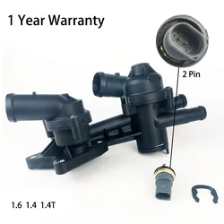 Thermostat assembly 03C121111P for VW BEETLE Tiguan GOLF FOX EOS JETTA FABIA IBIZA/ST ALHAMBRA