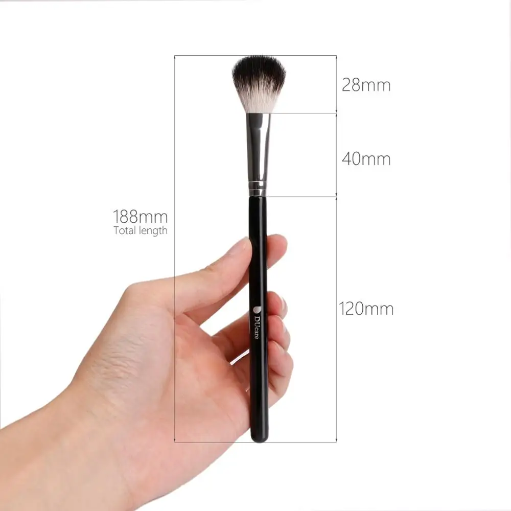 DUcare 3/5/10PCS Highlight Brush /Double Headed Eyebrow Eyelash Brush Makeup BrushesThin Hair Wholesale Angled Eyebrow Brush