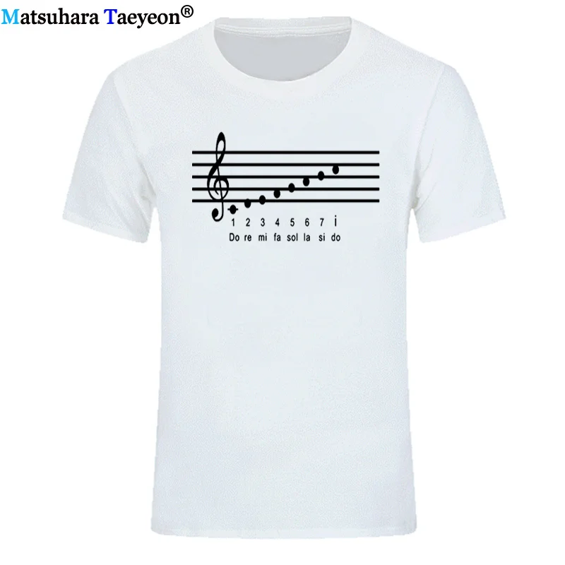 Piano Notes Anime men T-shirt Harajuku Streetwear Camisetas Tshirt Hombre Cotton t shirt men Funny t shirts Top