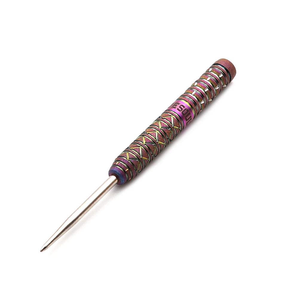 CUESOUL Pink Lady Cocktail with Oil Paint Finished-21g Steel Tip 90% Tungsten Dart Set