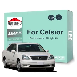 LED Interior Light Bulb Kit For Toyota Celsior UCF10 UCF11 UCF20 UCF21 UCF30 UCF31 1989-2006 Car Dome Reading Trunk Lamp Canbus