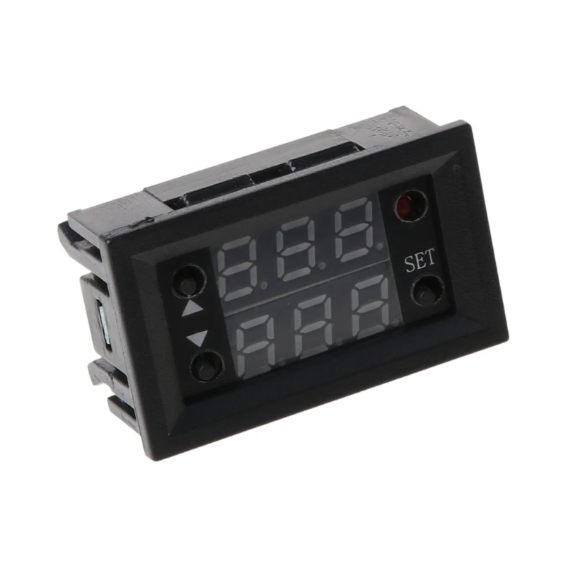 W2809 DC12V 20A LED Display Temperature Controller Programmable Heating/Cooling Thermostat Control Module Dropship