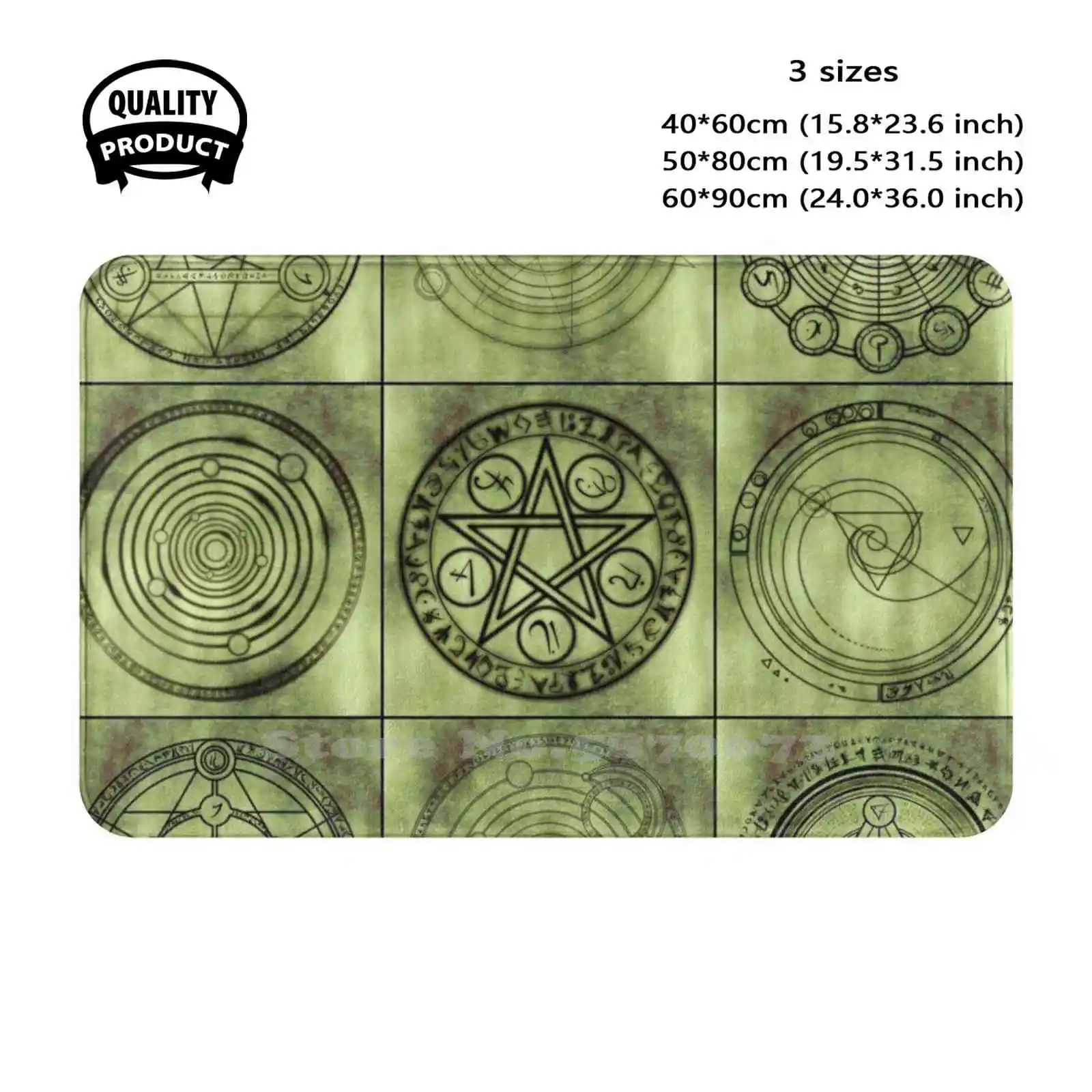 

The Amazing Magic Of Alchemy Collection #29 Soft Cushion Home Carpet Door Mat Car Rug Magical Fashion Alchemy Fantasy Sorcery