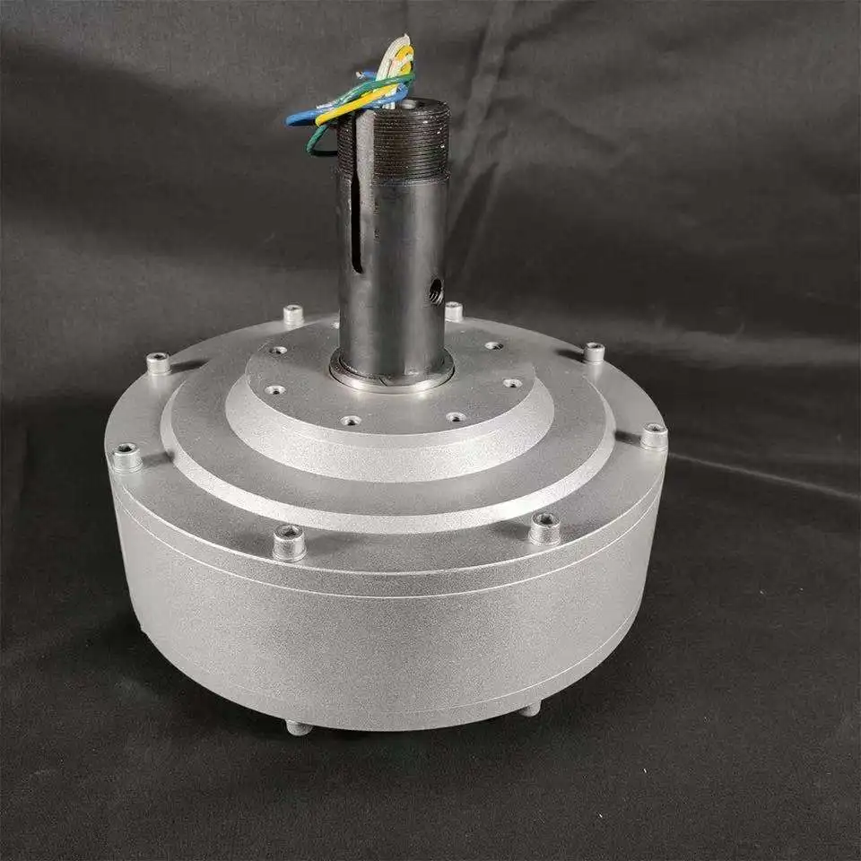 Low RPM Coreless Maglev Generator Wind Turbine PMG Outer Inner Rotor Vertical Axial Permanent Magnet Generator