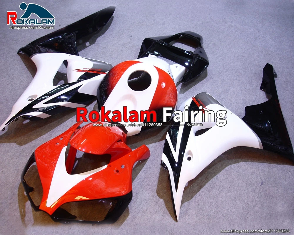 

Кузов для Honda CBR1000RR 2006 2007 CBR 1000RR 07 CBR1000 RR 06, красный, белый, черный, комплекты обтекателей для мотоцикла (литье под давлением)