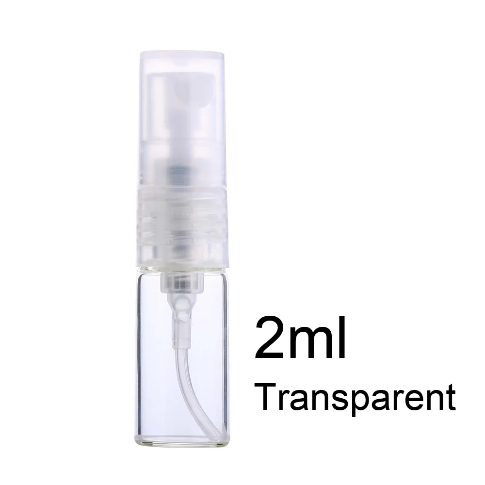 100 stks/partij 1 ml 2 ml 3 ml Spray Fles Hervulbare Parfumflesje met Papieren Kaart Voor gift Monster parfumflesje Pakket - afbeelding 1