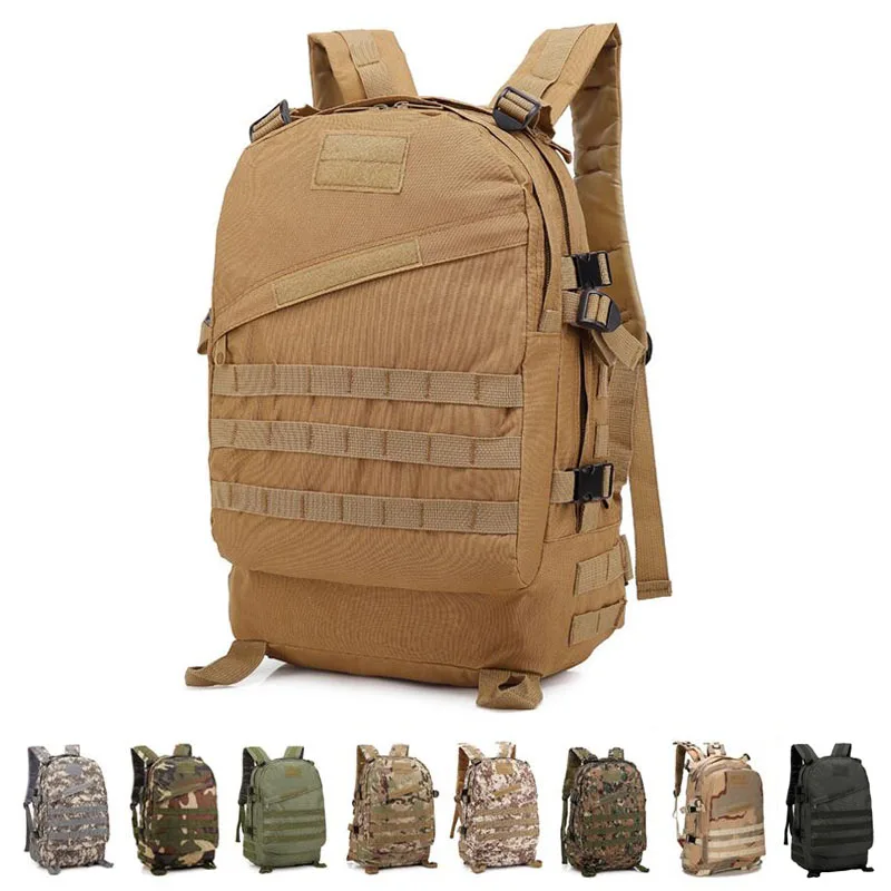 

Tactical Backpack 40L 3D Outdoor Sport Camping Hiking Trekking Fishing Hunting Bags Nylon Travel Climbing Rucksacks