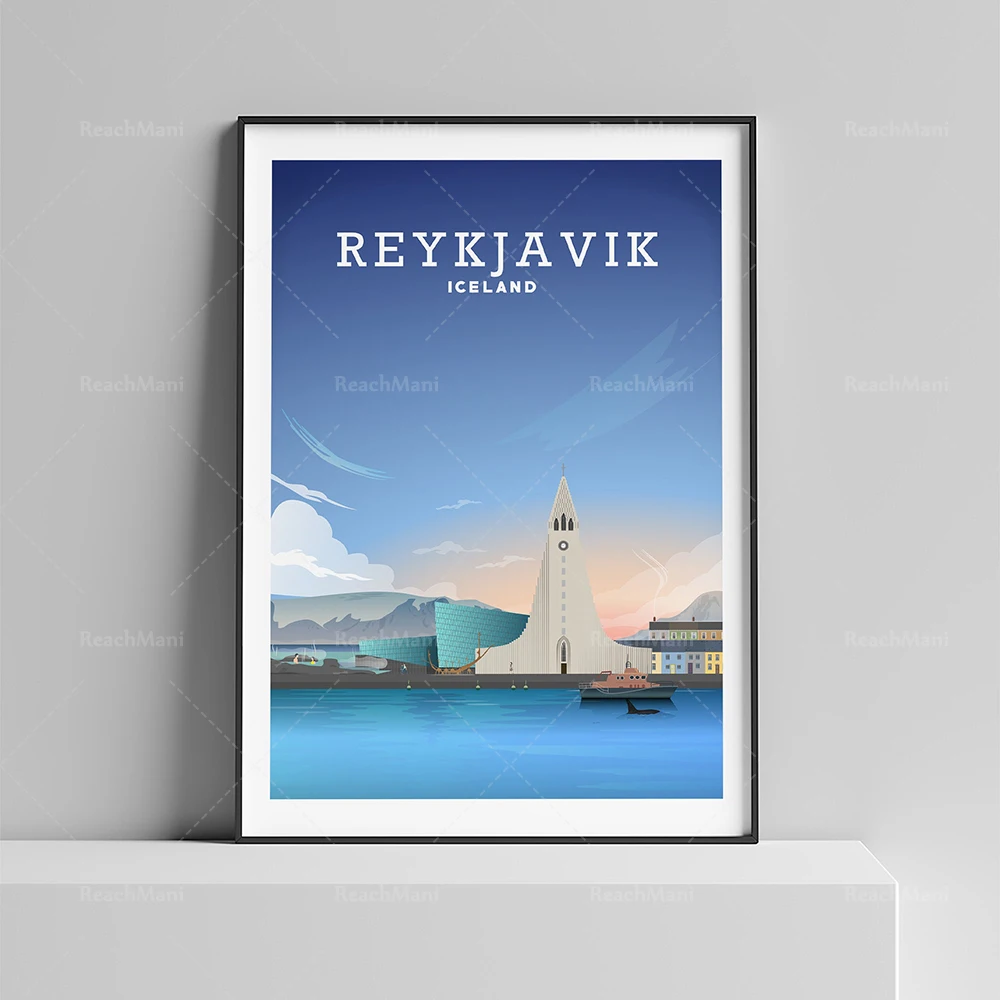 European travel prints, Amsterdam, Paris, Copenhagen, Madrid, Milan travel decorative canvas print posters