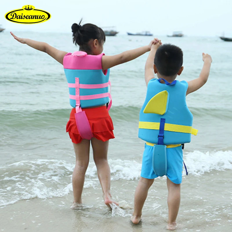 Children Neoprene Life Jacket Vest 30- 50 lbs Wakeboard Jet Surf Surfing Buoyancy Aid Safe Buckle Jackets Toddler Quick Delivery