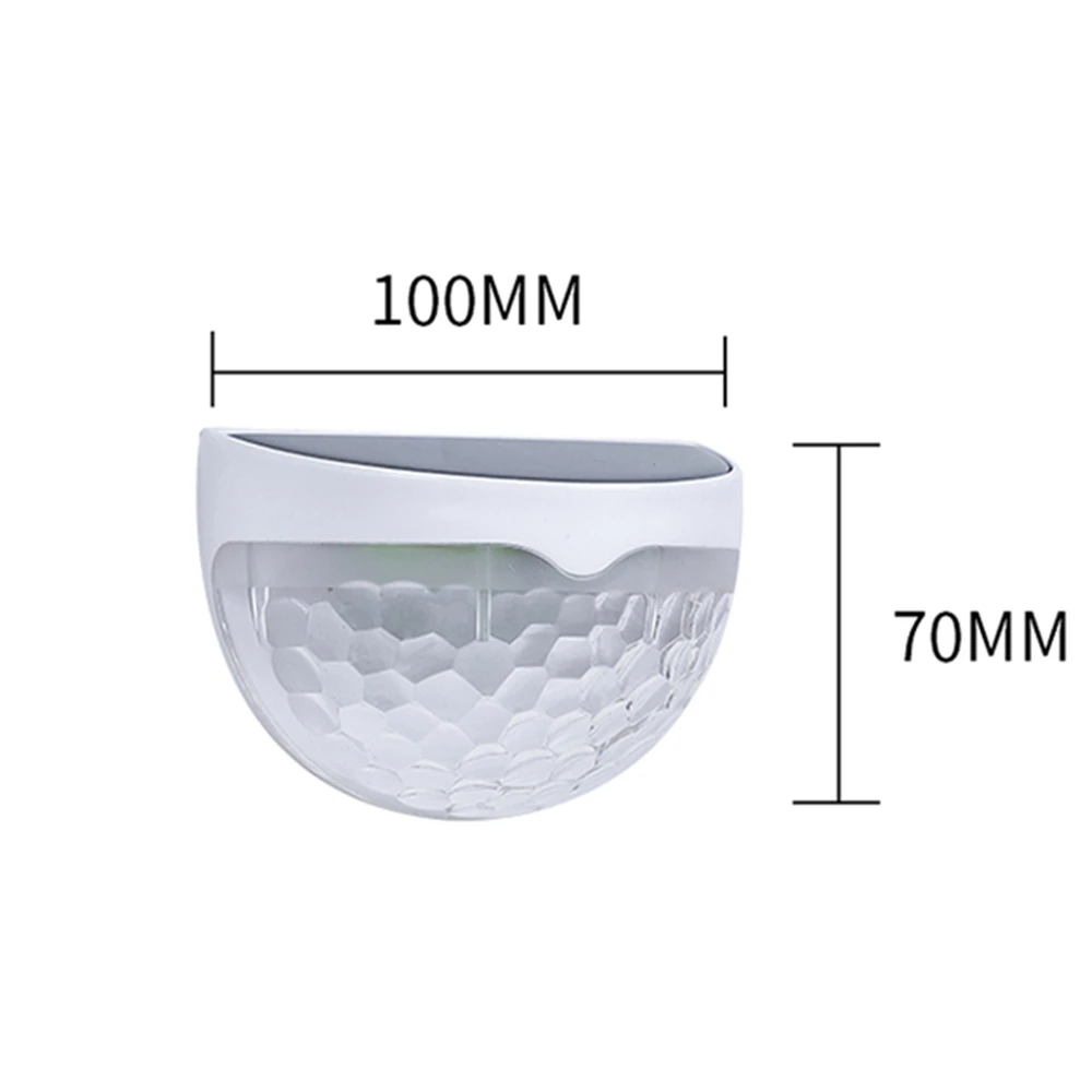 СВЕТОДИОДНЫЙ Уличный настенный светильник на солнечной батарее, водонепроницаемый садовый светильник, освещение для двора