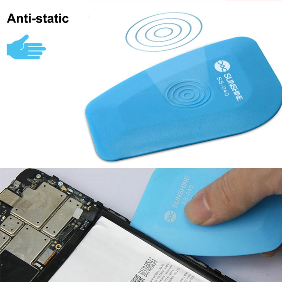 SUNSHINE SS-040 Anti-Static Disassembly เครื่องมือเปิดหน้าจอโทรศัพท์แบตเตอรี่ Pry Pick เครื่องซ่อมเครื่องมือ