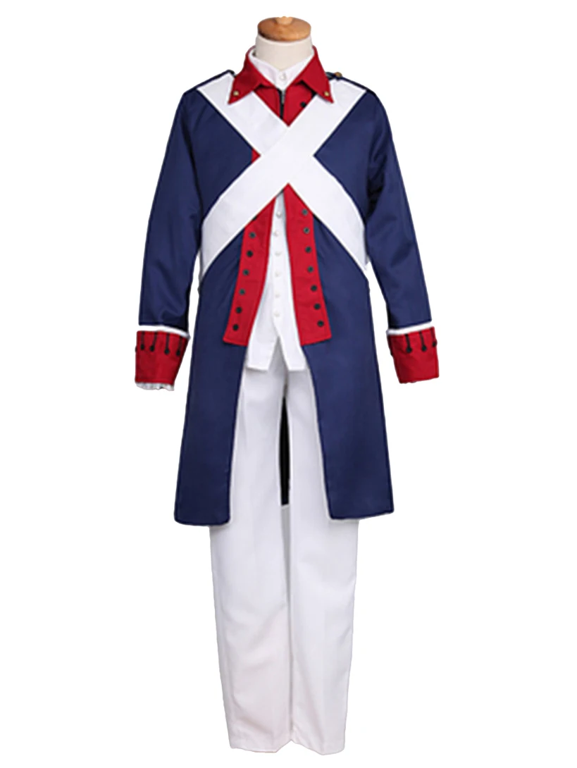 

2019 Axis Powers Hetalia America Cosplay Costume USA Cotton Uniform Cosplay Costume