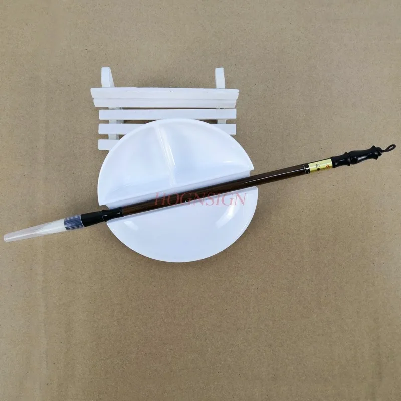 watercolor palette Oval Palette Plum Plate Three Line Palette Watercolor Plate Flat Palette Cardboard Gouache Palette Imitation