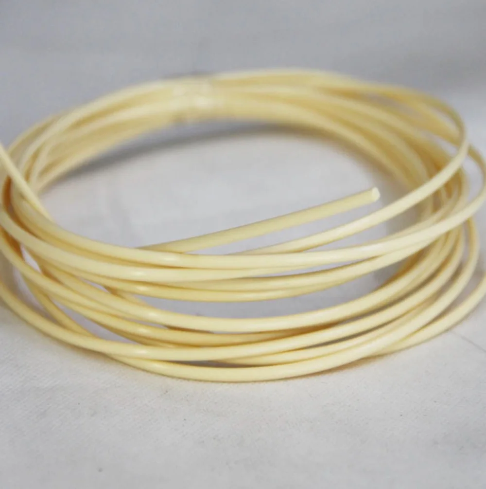 500G 70Meter Durchmesser: 2,5mm Runde weiß Gelb Synthetische Rattan Weben Material Kunststoff Knit Reparatur Stuhl Tisch PE Rattan