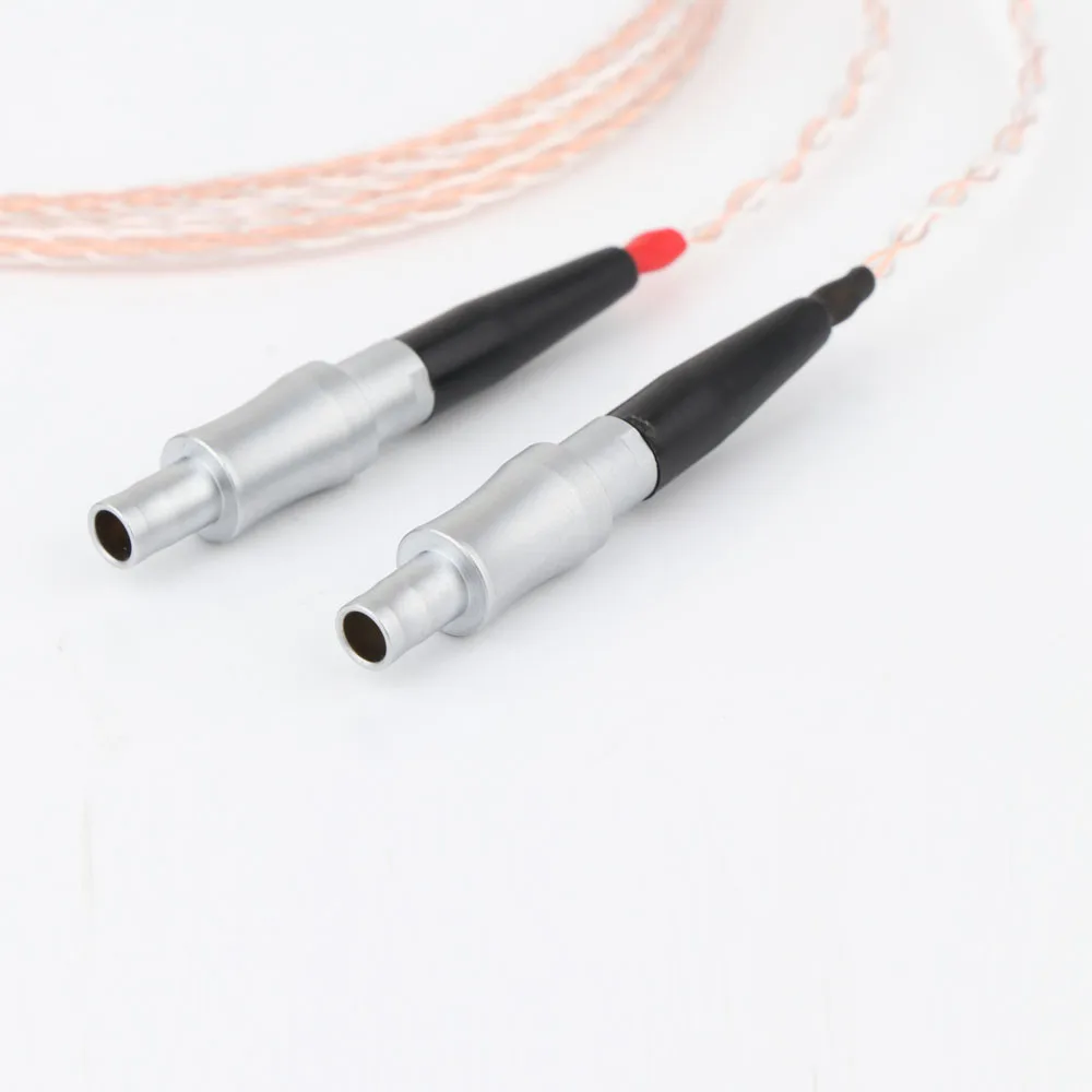 Cavo di aggiornamento per cuffie a 8 core bilanciato da 2,5/3,5/4,4 mm/6,35/XLR di alta qualità per HD800 HD800S HD820