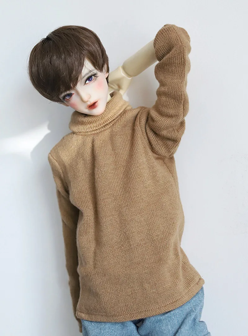 

1/4 1/3 Scale BJD Clothes Casual Turtleneck Sweater Top For BJD/SD MSD SD13 SD17 SSDF Strong Uncle Doll Accessories C0939