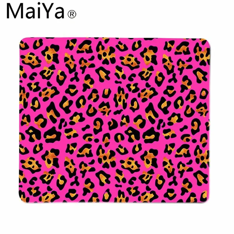 Maiya Top Quality Leopard Print Art Rubber Mouse Durable Desktop Mousepad  Top Selling Wholesale Gaming Pad mouse