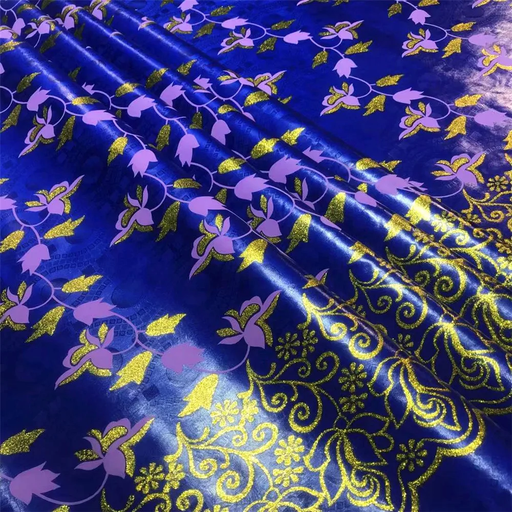 Bazin Riche Autriche Coton 2024 dubai Jacquard Brocade Fabric High Quality Keep Shinning Golden-Plating Bazain Fabrics BL471