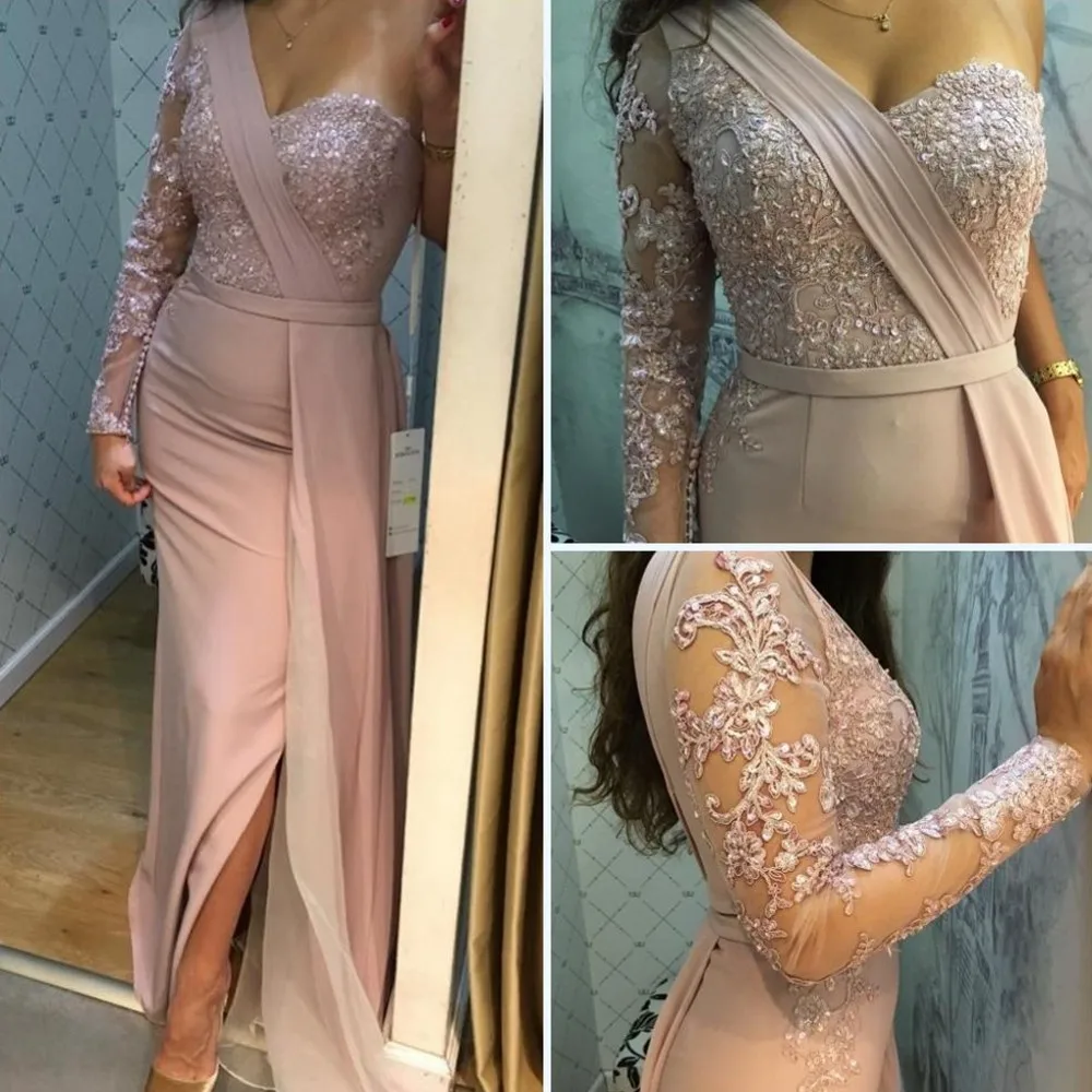 Evening Prom Dresses 2022 Woman's Party Night Celebrity Cocktail Long Mermaid Dresses Plus Size Dubai Arabic Formal Dress