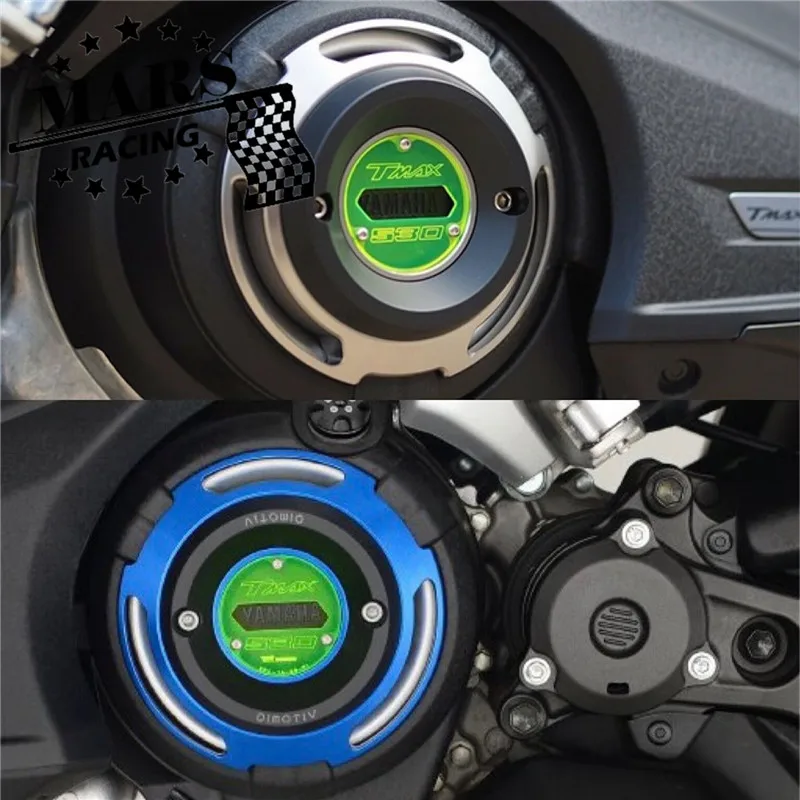 For Yamaha T-max 530 TMAX530 2017 2018 TMAX 530 SX DX 2017-2018 Motorcycle Engine Stator Cover Protective Cover Decorative Cover