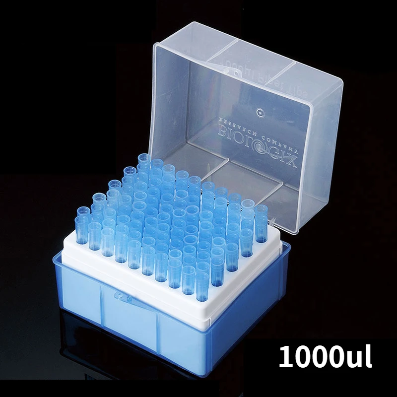 Ikeme Wegwerp Pipet Tips Doos Laboratorium Sterilisatie 10ul/200ul/1000ul Mondstuk Doos