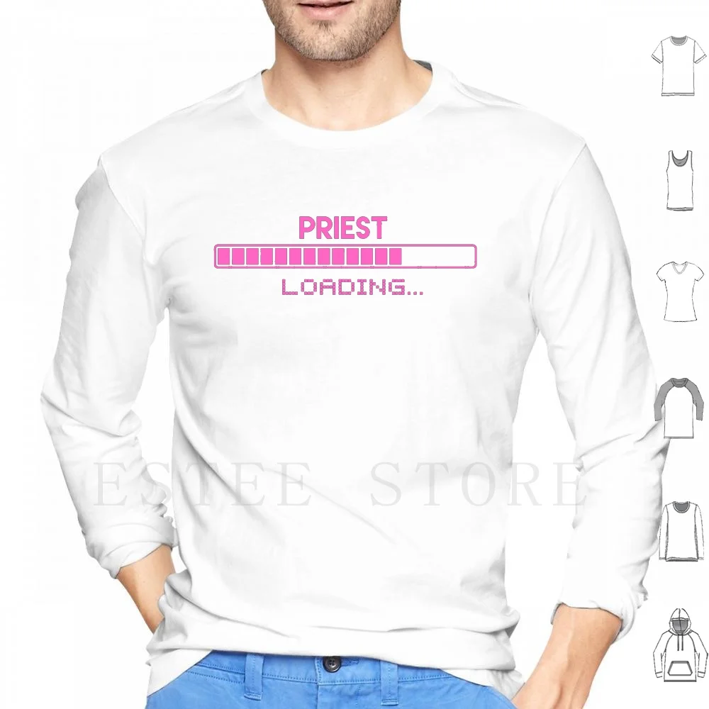 Priest Loading Hoodies Long Sleeve Priest Future Priest Priest To Be Priest Leabag Church Andrew Christian God