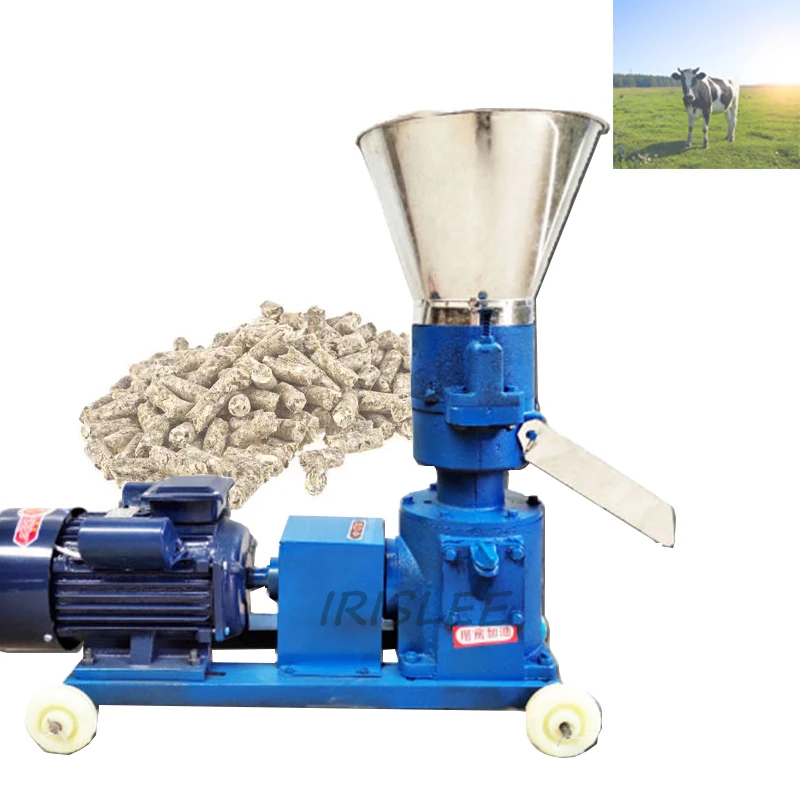 

Full Automatic Biomass Wood Sawdust Coconut Shell Poultry Feed Wood Pellet Making Machine Flat Die Granule Mill