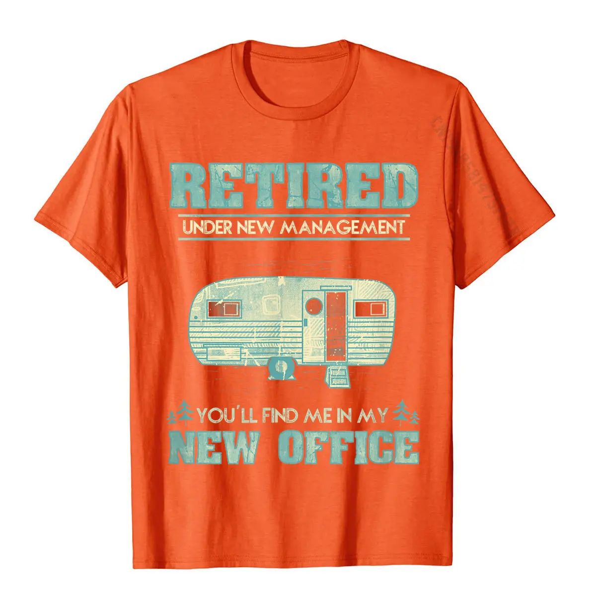 Retirement Funny Camping RV Caravan Gift Retiree New Office T-Shirt Tops Shirt For Men Cotton Top T-Shirts Europe