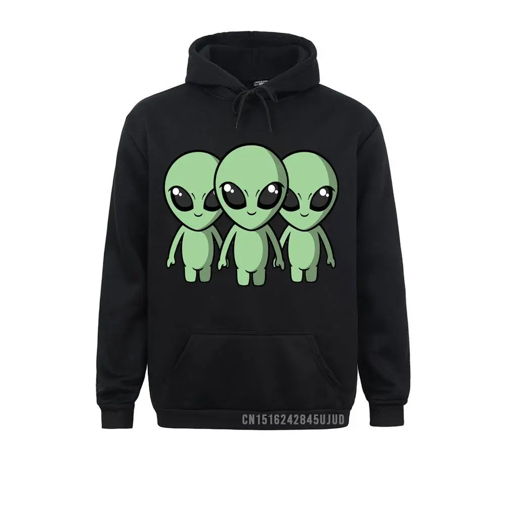 

Sweatshirt Cute I Don't Believe In Humans Black Costume Hoodie Cartoon Fashion Pattern Area 51 Hoodies EU Size