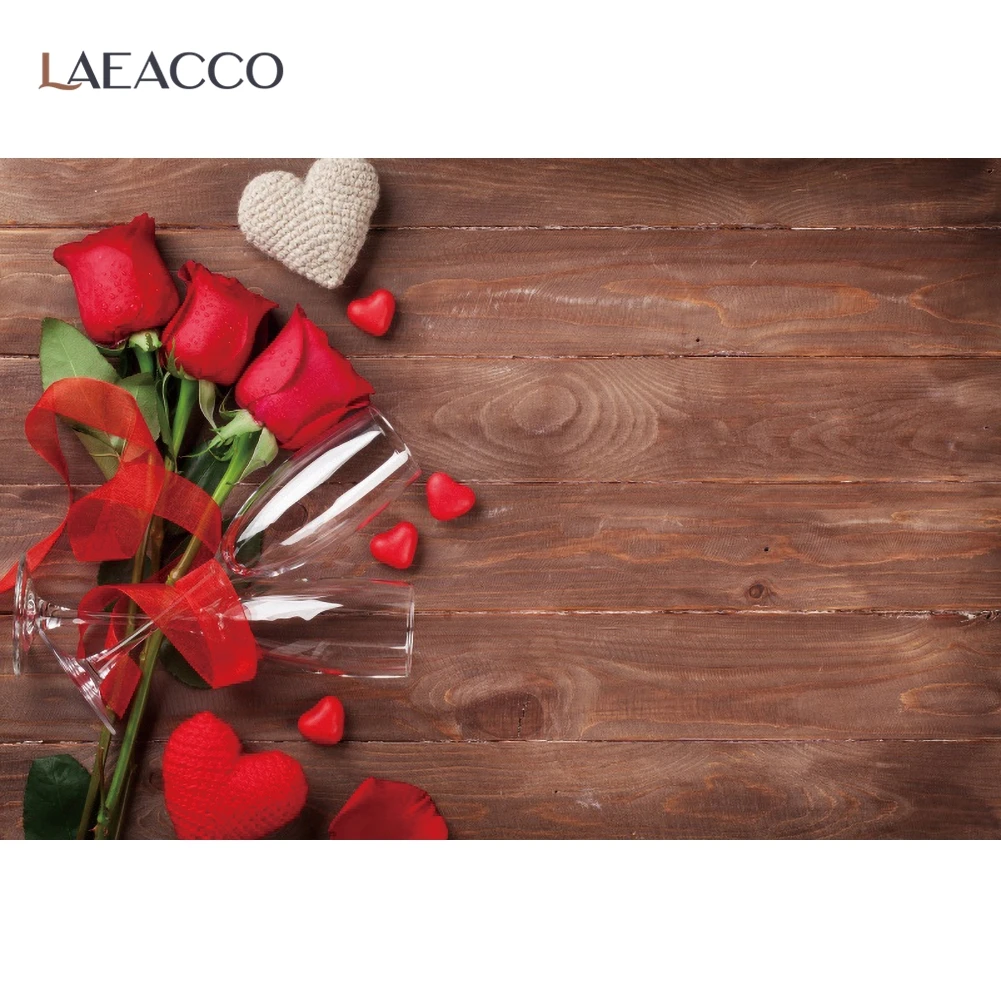 لوحة خشبية على شكل قلب وزهور وردية ، خلفية للتصوير الفوتوغرافي لعيد ميلاد الطفل ، عيد الحب ، استوديو الصور