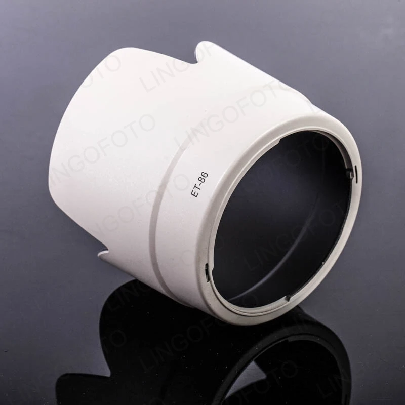 Professional Replacement Lens Hood ET-86 Canon 70-200mm 2.8 L IS USM White ET86