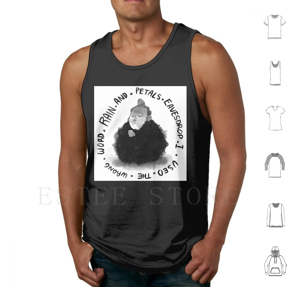 Amberliynn Reid-The Orange Queen Tank Tops Vest Sleeveless Amberlynn Reid Amberverce Youtube Drama Funny Cute Black And