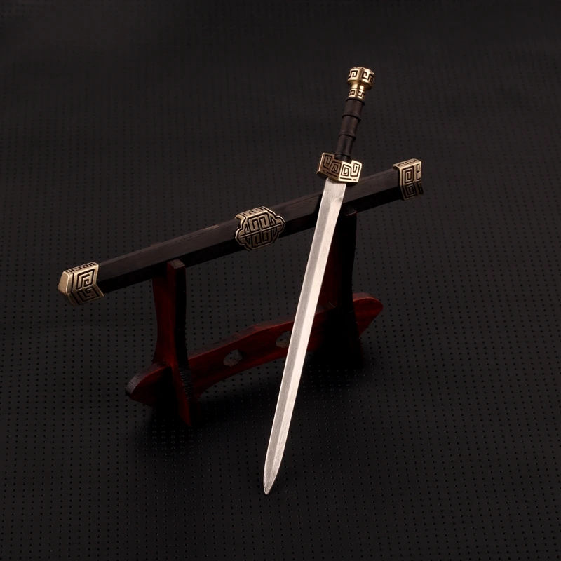 1/6 Scale Handmade Sword Ancient Emperor Qin Shihuang Chinese Kongfu Weapon Collectiable Sword Model Toys Ninja Sword