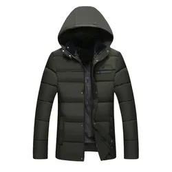 MRMT 2024 Brand New Middle-aged Men's Jackets Cotton Thickened Overcoat for Male Plush Cotton Jacket Middle-aged Outer Clothing