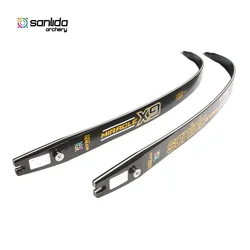 Sanlida Miracle X9 ILF Limbs 16-44 LBS Graphite Foam Intermediate Recurve Bow Limbs Hunting Shooting Outdoor Sport