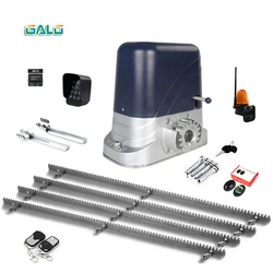 Rack & Pinion Automatic Sliding Gate Opener Closer Engine For House Cantilever Automatic Slide Gate Revolving Doors with 4M Zip