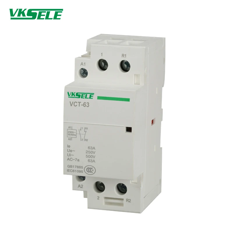 Fabrik BCH8-100 VCT-100A 2P 2NO / 2NC 100A 220v 230V 24V Spule Spannung Haushalt AC Schütz