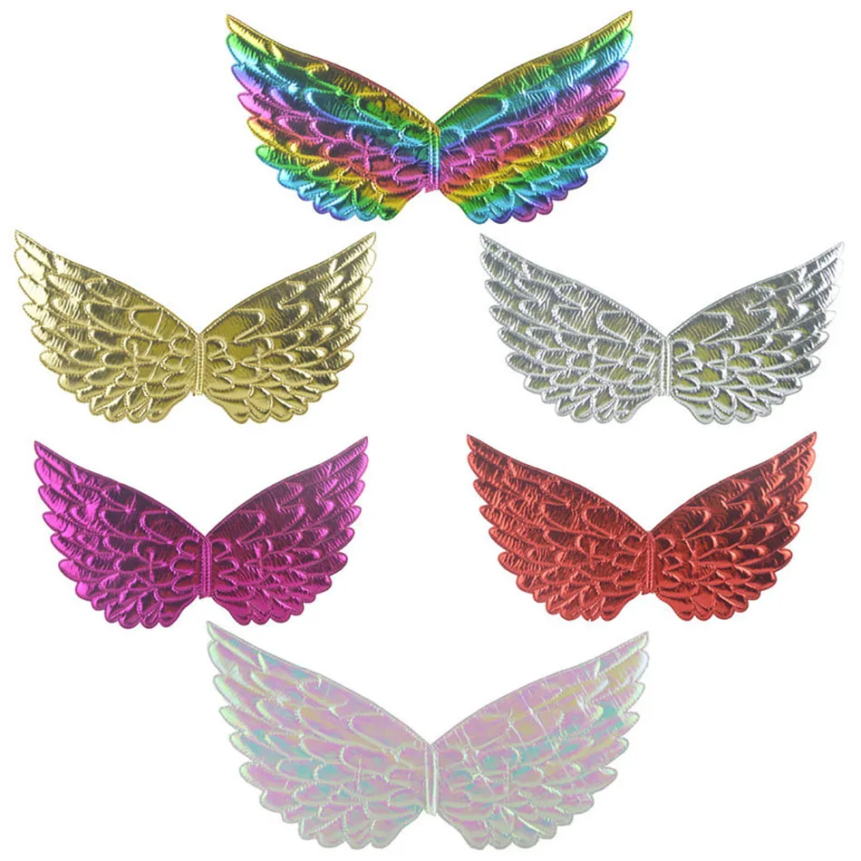 Halloween Unicorn Wings Handband dla dziewczynek wróżka kostium księżniczki akcesoria urodziny świąteczne peruki imprezowe akcesoria dla dziewczynki