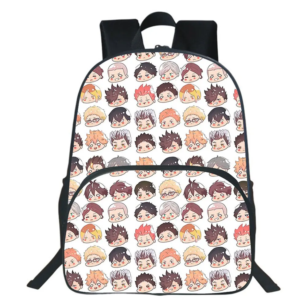 

Kids Anime Haikyuu Backpack Teens School Bags Bookbag Cartoon Travel Casual Mochilas. Support custom