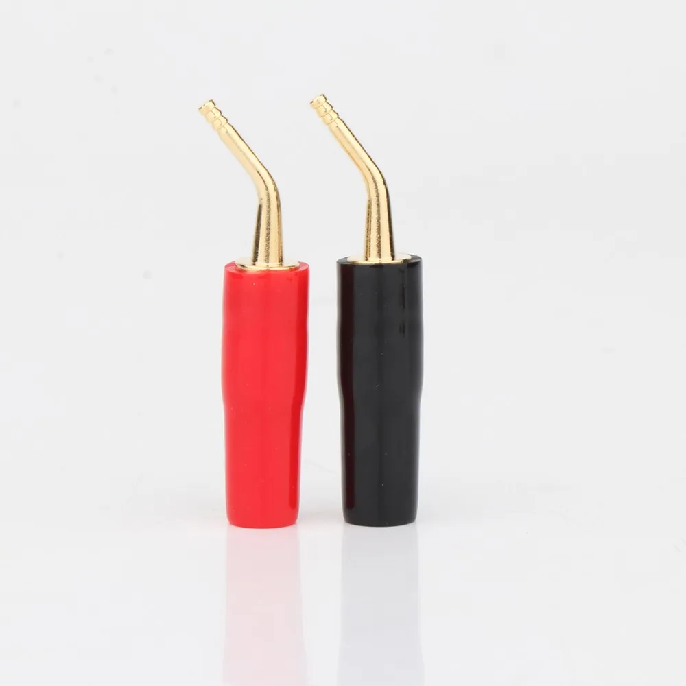 8 Stuks Preffair Ba1458 Vergulde 2Mm Bananenstekker Versterker Luidsprekerkabel Draad Pin Plug Connector