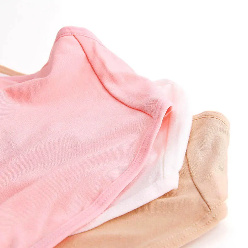 3pcs Sexy Low Waist Women\'s Japanese Panties Set Modal Underwear Solid Color Briefs Female Bikini Tanga Soft Ladies Lingerie
