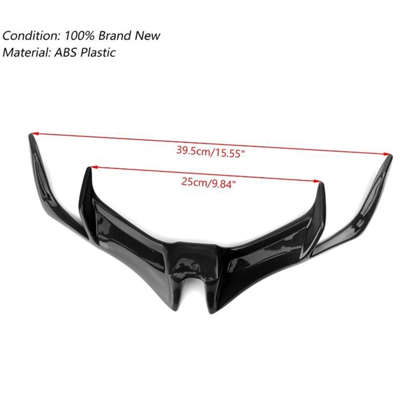 for YAMAHA YZF R15 V3.0 V3 VVA 2017-2019 Motorcycle Front Fairing Aerodynamic Winglets